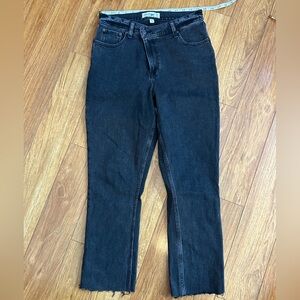 Abercrombie & Fitch Curve Love 90’s Slim Straight Black Women Jeans